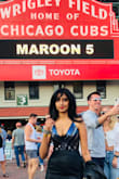 This was my last minute buy for Maroon 5 concert! I am usually an xs in lulus but to be on the safe side I bought an S . I could have gone with an xs though. It looked great with my mesh peep toe lace up from lulus . - Pinki C.