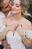 I love this dress, I wore it for our engagement shoot. Runs a little small on top but photographs so well! - Rachel R.