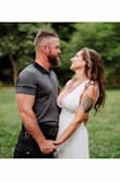 I ordered this for our professional wedding pictures after our December wedding ended up being an elopement due to Covid. I couldn't get a refund from the photographer so we did our photos with family in June. I needed a summer dress, this was great! I didn't have time to get it altered, I would've liked it better if the top was tighter. - Kate E.