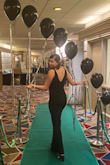 I purchased this dress for a fundraiser event themed "A Night in Black & White". It was a head-turner for sure. The fit was perfect and it was comfortable!!! - Daniell A.
