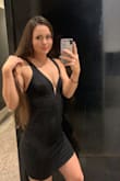 Wore to a bachelorette party! Fit well on hips and chest but I could've sized to a small for my waist & oops. Had lots of support even braless, and wasn't too short for me. It was still comfortable even around my waist, and super flattering! Lots of compliments. - Kaitlyn Z.