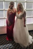 I absolutely loved my dress! It fit perfectly & the color is stunning. I love a cute hourglass figure & this dress definitely delivers. Can't wait to find something else to wear it to. - Caitlyn K.