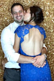 I originally ordered an XS but exchanged for S and that's the size I wore. Loved wearing this dress. Fit snug but comfortable. I wore a strapless backless adhesive bra which worked great! The only thing, I thought it was slightly short for sitting, I had a picture taken that showed my undergarments lol So just be aware. - Colleen K.