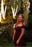 Wore this to a summer wedding when I knew it would be hot out and loved it! Very comfortable material and the V neck plunge makes it more unique/sexy! - Samantha H.
