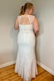 I bought this dress for my wedding dress after I changed my mind about the first dress I bought (got to love lockdown online wedding dress shopping!) This dress is perfect and fits my curves so well! It was slightly big in the bust and shoulders, and was a little too long. But nothing a quick trip to the seamstress couldn't fix. At first I thought I would need to wear a strapless bra but now that it's altered it holds everything in really well and I won't need one on the big day. I feel amazing in this dress and I'm so glad I found it! - Tonya L.