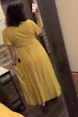 Long story short, this dress is so cute! 
But beware - it's super see through, since the fabric is light (and perfect for summer).
The sleeves are not connected, meaning that they flop around and leave the arm exposed (I thought it was like a closed sleeve like the pictures.
But overall, I had to return it due to the wedding requiring more fall attire. - Sam G.