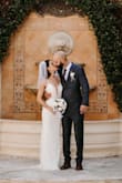 This pearly choker completed my wedding look and really made everything pop! It's beautiful and looks really expensive. - Julie K.