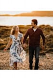 I bought this dress for my engagement pictures. I had to have it hemmed since I'm short, and also had the bust altered to not be as revealing. So happy I bought this dress! - Jessica C.