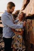 Bought this dress for my engagement pictures and it was perfect. Have also worn it to a wedding and it was so comfortable and cute. Be careful if it's windy though! - Jessica C.