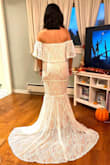 I ordered this dress for my engagement party. The delivery was so quick! I got it way quicker than I expected. It fits me like a glove! I love everything about it. I can't wait to wear it to my engagement! - Alex