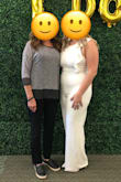 This jumpsuit was beautiful and I knew I wanted to try to wear it since I first saw it. I decided to wear it to my bridal shower. I got a medium and it fit pretty perfect. There are only a couple of things I want to comment about. First, I'm short (5' 3") so I did have to get it hemmed a good couple of inches. The legs were super long. Second thing is I was planning on wearing spandex under the jumpsuit. It ended up that I couldn't do this due to EVERYTHING being able to be seen underneath. I ended going full nude under because I just didnt have anything else to try. If you think you want to try spandex, then just make sure to give yourself time to find the right pair. It is probably out there! But other than those two things I loved it and got a bunch of comments on the outfit. I highly recommend! - Cydney A.