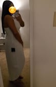 I love this dress its so simple yet beautiful. I choose the white dress. The train or skirt part of the dress is a little bit see through. (Not the same material as top portion. Originally purchased a L and I actually had to size up to an XL. Lulus was pretty quick on sending another one out to me! - Jessica A.