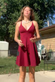 Beautiful dress, stretchy material, perfect fit, very comfortable - Aoife D.