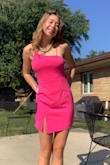 the color is perfect, the fit compliments my body beautifully, it's a very comfortable dress, I highly recommend :) - Aoife D.