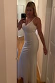 Exceeded my expectations. Eloping at a cottage on the water&wanted a simple dress that I feel beautiful in, and this delivered! No alterations needed. The material is lovely. - Jen S.
