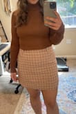 Comfortable and flattering! The fabric is not too thin and it fits great. - Emily L.