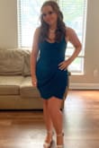 My daughter chose this dress for her first homecoming! It was flattering and the color was exactly what she wanted. She said it was comfortable and she felt confident in it. - Heather R.