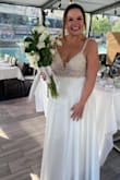 This dress fit like a glove, was incredibly flattering and moved like a dream. Would 10/10 recommend this to any bride! - Ashley S.