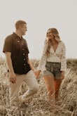 Would recommend this! It can be a little itchy but I adjusted to it quickly and it's super cute. I wore it for our engagement photos and love the way it looked! - Jillian S.