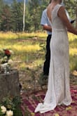 This dress fit perfectly and the length was great with a pair of heels. I received tons of compliments on the dress. I think it's the perfect way to go if you're looking to not spend a ton of money and still look/feel beautiful. :) - Tara B.