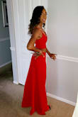 I bought this for my daughter to wear to homecoming. This 2pc fit perfectly and she looked gorgeous. We both loved it!!!! - Niki G.