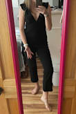 I am just HEARTBROKEN!!! This is so cute.. SO cute... But if you're tall like me... It is just too short. I need a jumpsuit for a wedding, and I ordered like 6 different ones from Lulus. This one was the longest, but is still too short on me. I wish Lulus had a tall section!! - Samantha H.