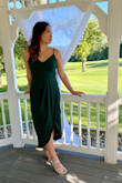 Wore this dress for a wedding and it was perfect! Even though I'm short, it still fit well since the straps are adjustable. Definitely worth buying! - Malana C.