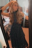 I absolutely love this dress. I never buy the exact same clothing item in a different color because I like my closet to have a variety of items, but I had to have both colors. Honestly don't care because they look like completely different outfits! I look all over the web for cinched waist dresses now because they are incredibly flattering! The button/clasp in the back isn't too bad to put on either because it has a rounded edge. GIVE ME MORE CINCHED WAIST!! - Lawren J.
