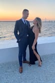 Beautiful dress. Fits true to size. Extremely flattering and comfortable. Sexy but classy. Perfect wedding guest dress. Received so many compliments. - Jerilyn O.