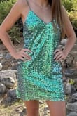 Loved the dress! It kinda gaped open in the back. I have VERY broad shoulders and the straps kept falling off of me so I would be careful of that! - Rylie W.