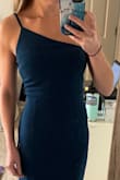 This dress is GORGEOUS! I bought it for my sister's upcoming rehearsal dinner and it is seriously so flattering. I typically wear XS in dresses/shirts but am glad I went with the small since I didn't want it to be super skin tight. But seriously buy this! You won't regret it. I wish I would have gotten it in more colors. You can even get away with wearing a strapless bra underneath if you'd like. Thank you, Lulus! - Jessica K.