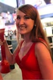 Wore this in Vegas and it was really low cut... hard to find a bra that works well with it. But it was super cute and I loved it. - Kimberly A.
