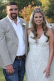 This was one of the first dresses I knew I had to order and try on after getting engaged and it was soo perfect. I didn't want to spend a fortune on a dress and this dress looked like a fortune! I ordered a large and it fit perfectly! I got soo many compliments! Also my booty is not that big it was very flattering! - Kelly M.