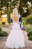 This is my second marriage. My first time getting married I spent well over $2k on a wedding dress from a bridal boutique. I loved this dress SO much more! It was classy but fun. No alterations needed for me with normal sized heels. I did have a hard time finding undergarments to wear since the back is low cut; the ones I went with rolled down anyways so search in advance for those. I used sticky boobs for the top.    This was a dress I ordered on a whim as I thought I wanted the long sleeve lace vibe but this one was magic as soon as I put it on!    I normally wear a 8 sometimes a 6, I tried both and sent the 8 back it just a bit too loose. - Samantha P.