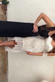Super cute and comfortable! Quality was Great. It's a little low on top but I modified it by adding lace as it was my daughter's bridal shower.  When I go to Cabo I won't be concerned. :-)
I did have to hem the pants but I'm short so I always expect that. - Jill M.