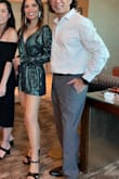 It's the most beautiful metallic romper I've ever worn for the price & cut!   It fits me perfectly! It's comfortable, beautiful & sexy!
Love it. - Trisha V.