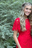 Ordered this dress for homecoming court for my daughter. It fit her perfectly and was so classy on her. Ordered an XS and it fit true to size. - Hope C.