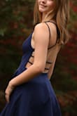 Beautiful dress, back was so pretty. Front was a little too low but we made it work. - Dena D.