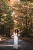 I wore it for my engagement shoot. It was perfect. Normally long dresses are to long but this one was perfect! - Katy K.