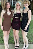 I've never ordered a dress online before but I had luck with Lulus. I got the dress a day late but got refunded for shipping and the people were really nice and easy to work with. The dress fit perfect and is so cute! Overall I had a good shopping experience and got a beautiful homecoming dress! - Claire R.