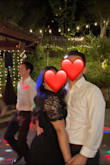 Decided to buy this dress for a wedding we were invited to and it worked our amazing. I was able to eat and drink as much as I wanted since it wasn't too tight (wasn't showing my belly) and it was beautiful to dance with. Recommend this dress. - Elizabeth V.