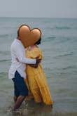 I wore this for my beach engagement pictures. I literally felt like a princess. Without a belt it's pretty shapeless, which is not a flattering look for me. 4 stars since I had to snip several loose threads from the seams/tiers. Photos by Kam Kathleen Photography - Erika W.