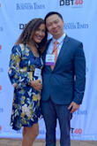 I gave birth 9.5 weeks ago and this dress helped me feel beautiful while hiding the newly-acquired mom pooch. I wore it to an awards dinner for my husband and received lots of positive feedback about it. It flows beautifully and wraps well; my only critique is that the bust was way too large and open for my taste. I had to pin it, and would have loved if a clear or navy button closure clasp had been sewn into the dress for modesty. Still, I would purchase again! - Audrey J.