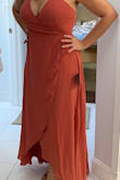 Great quality, beautiful color and design , I just had to trim about 3" in the back, it was a little long. - Jozelle G.