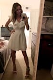 These are so fun and perfectly glam but still classy. I'm so excited to wear these with my gown and to have them for fun occasions afterwards. Ps the pic is not my wedding dress but is my rehearsal dress, also from Lulus. - Sallie B.
