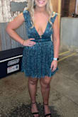 Love this dress and how it fit me. I am a more pear shape and it fit me very nice and was very slimming. I do recommend sizing down a size. Even going down a size the straps were a hair long, but nothing a little tape doesn't clothing tape doesn't fix. I wore this to a wedding and got so many compliments. - Morgan K.