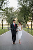 Bought this for a last minute shoot and due to my height I couldn't afford to tailor any long dresses, so, I purchased this initially because of the length cut at the bottom. Overall, it came out so nice in the photos! Definitely perfect for engagement, elopements, or bridal showers. - Nicole K.