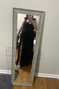 Radiant Charisma Sage Brush Chiffon Ruched Tie-Strap Maxi Dress