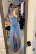 Radiant Charisma Sage Brush Chiffon Ruched Tie-Strap Maxi Dress
