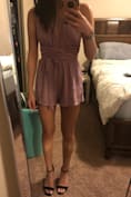 Milos Navy Blue Convertible Halter Romper